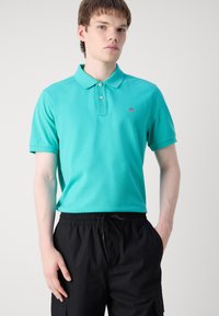 GANT REGULAR FIT - Polotričko - lagoon blue