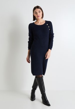 COL ROND - Robe pull - marine