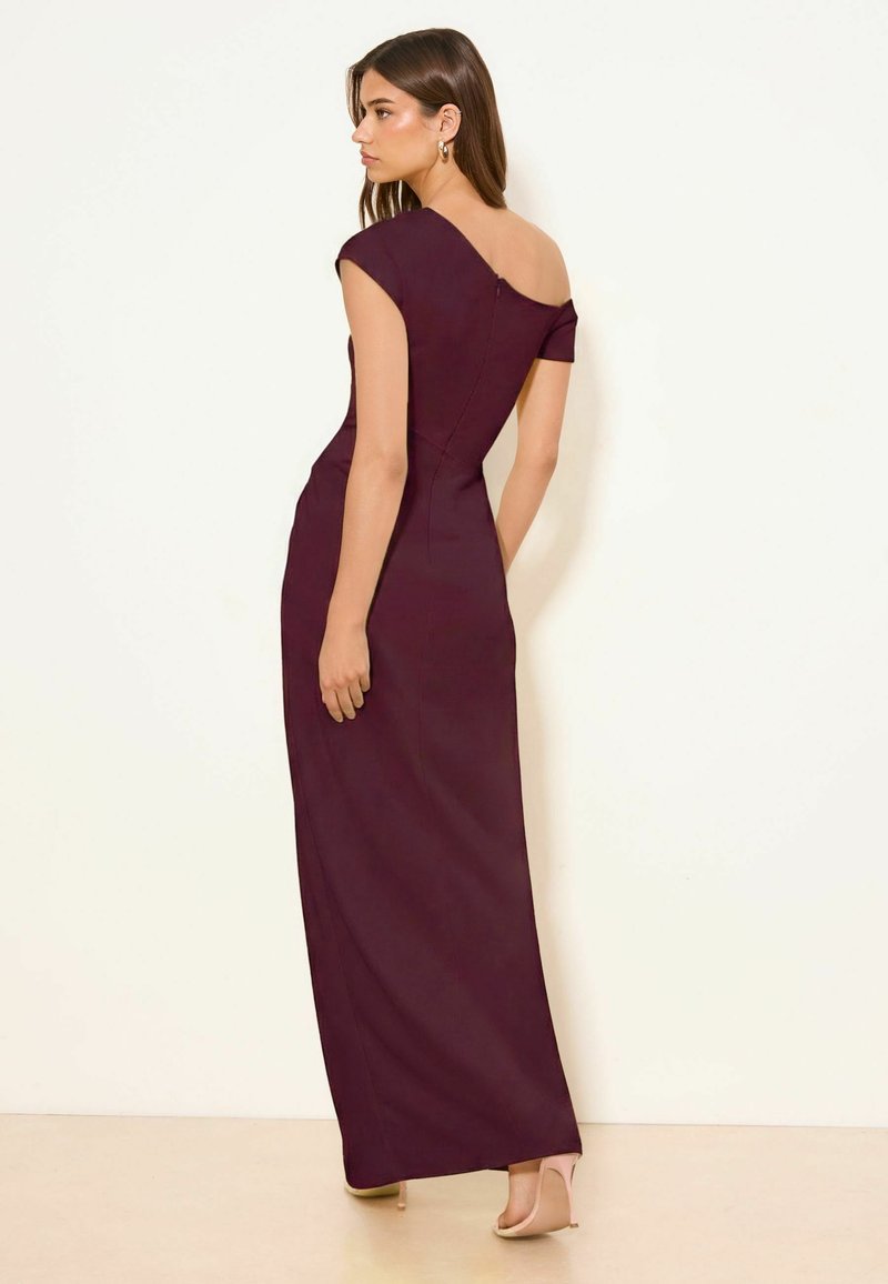 lipsy burgundy dress Buy Lipsy Burgundy Red Spot Short Flutter Sleeve Midi Dress from Next USA