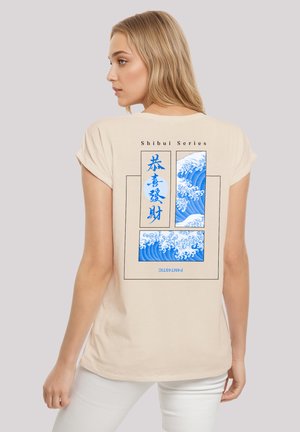 SHIBUI SERIES JAPAN STREETSTYLE - Print T-shirt - whitesand