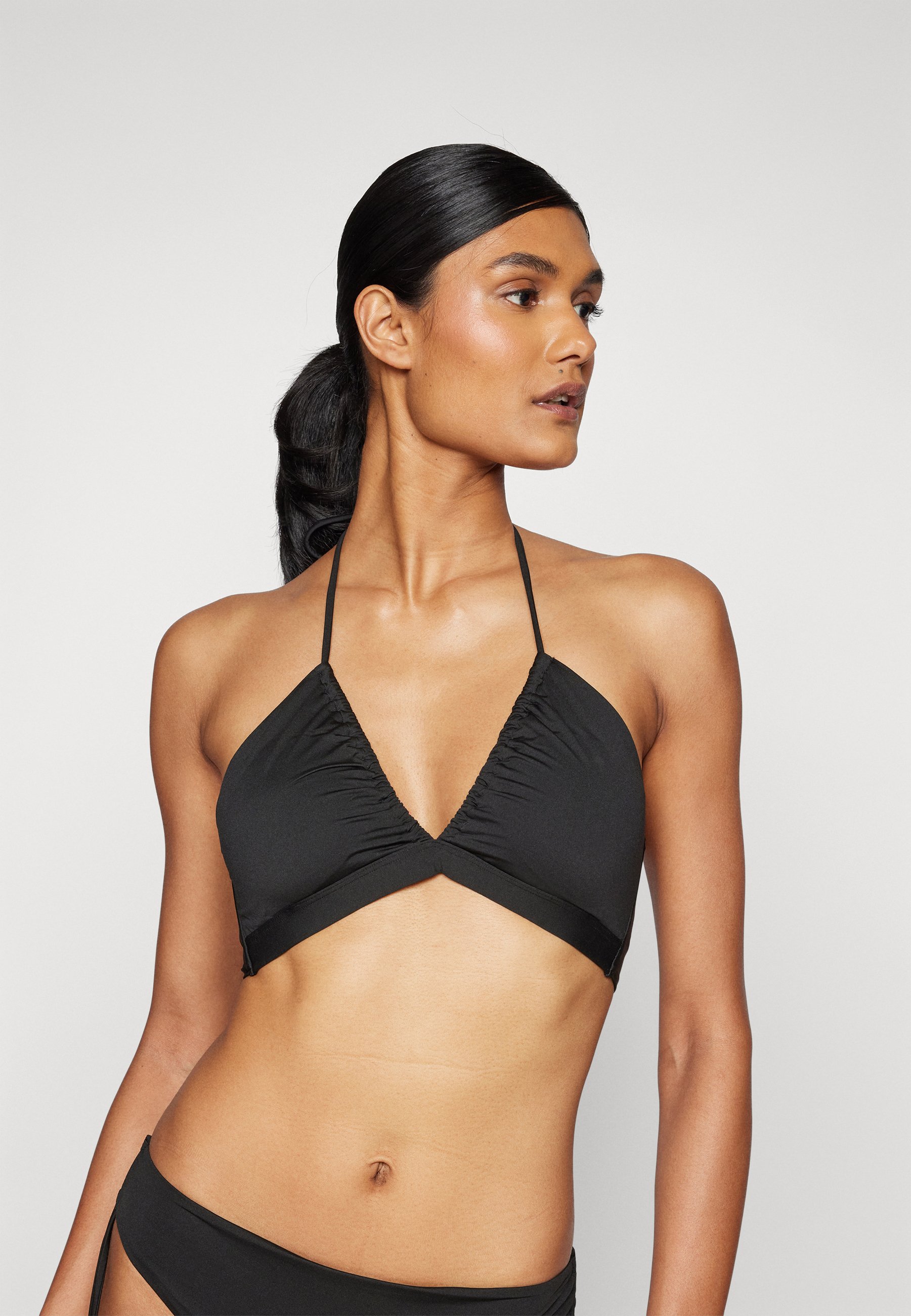 Max Mara Leisure水着(size:M) Max Mara Leisure ALIDA - Bikini top - black - Zalando.co.uk