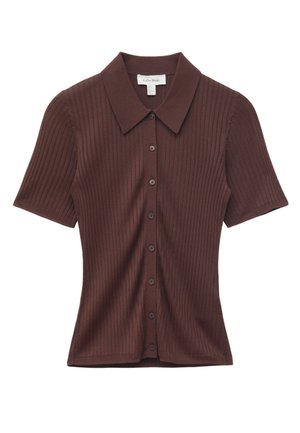 & OTHER STORIES, Button-down blouse - dark brown
