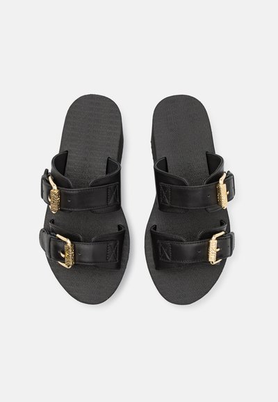 MOSCHINO WEDGE - Sandaler - nero