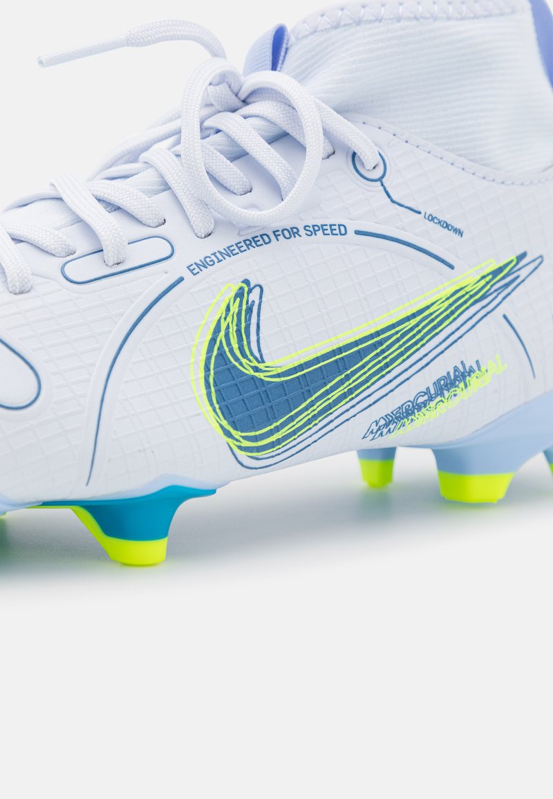 Nike Performance MERCURIAL JR 8 ACADEMY UNISEX - Botas fútbol con football grey/blackened blue/gris - Zalando.es