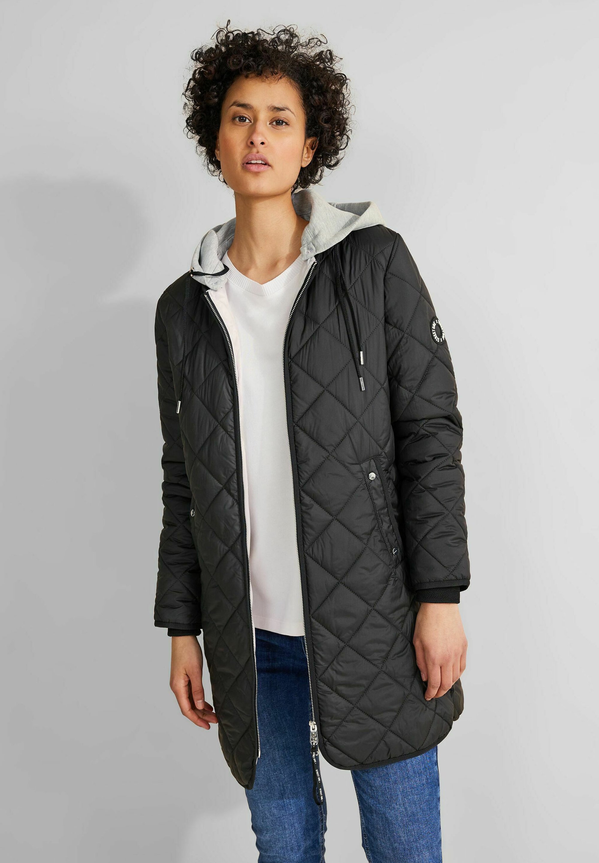 Street One Schwarzer Softshellmantel Softshell Street One Damen