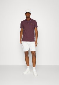 Pier One SLIM - Polo - bordeaux