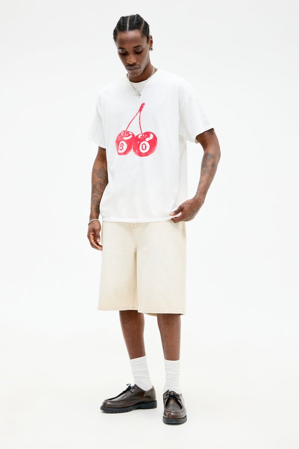 JACK - Denim shorts - ecru2