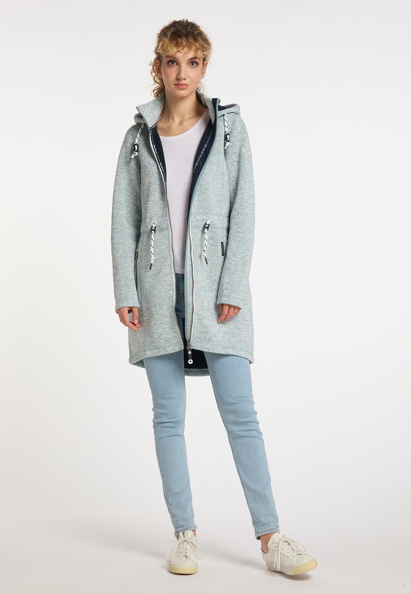 Damen Parkas | Schmuddelwedda SCHMUDDELWEDDA FRAULLY Parka eismint melange/hellgrün-meliert - MF25295 Damen Parkas | Schmuddelwedda SCHMUDDELWEDDA FRAULLY Parka eismint melange/hellgrün-meliert - MF25295