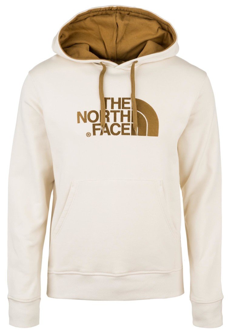 north face hoodie vintage white