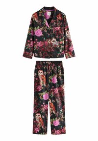 Next FLANNEL THROUGH  - REGULAR FIT  - Set lenjerie de noapte - black pink owl