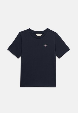 GANT SHIELD UNISEX - T-shirt basique - evening blue