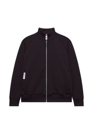 Felpa con zip - viola