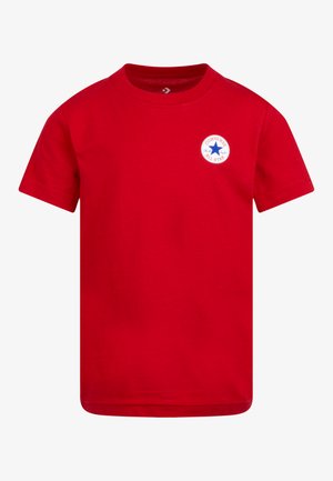 PRINTED TEE - T-shirt basique - rouge