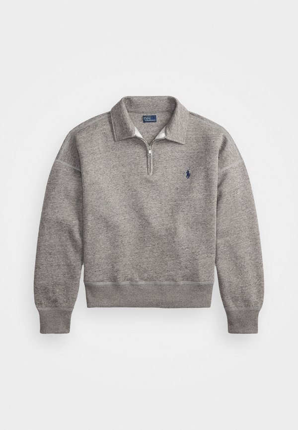 FLEECE QUARTER ZIP - Sweatshirt - dark vintage heather2