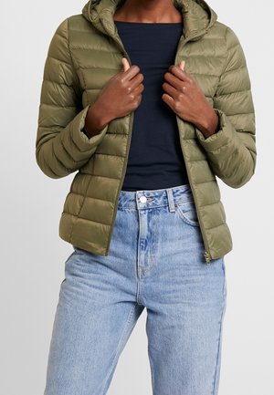Daunenjacke - olive