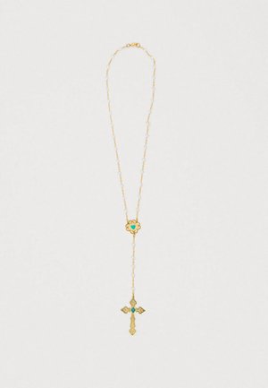 PARADISO ROSARY NECKLACE - Colier - gold-coloured/white
