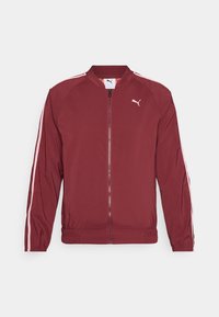 FLORAL RIBBON FULL ZIP - Jakna za treniranje - ruby shimmer