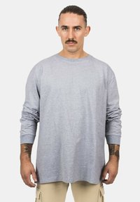 Blackskies OVERSIZED LONG SLEEVE UNISEX - Top s dlhým rukávom - grau