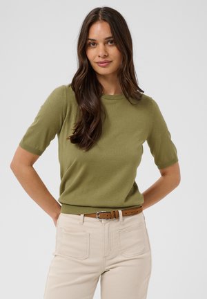 Kaffe, KALIZZA O-NECK - T-shirt basique - aloe