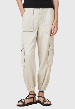 AllSaints FREDA - Cargo trousers - white