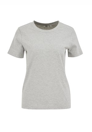 WE Fashion, T-shirt basic - light grey