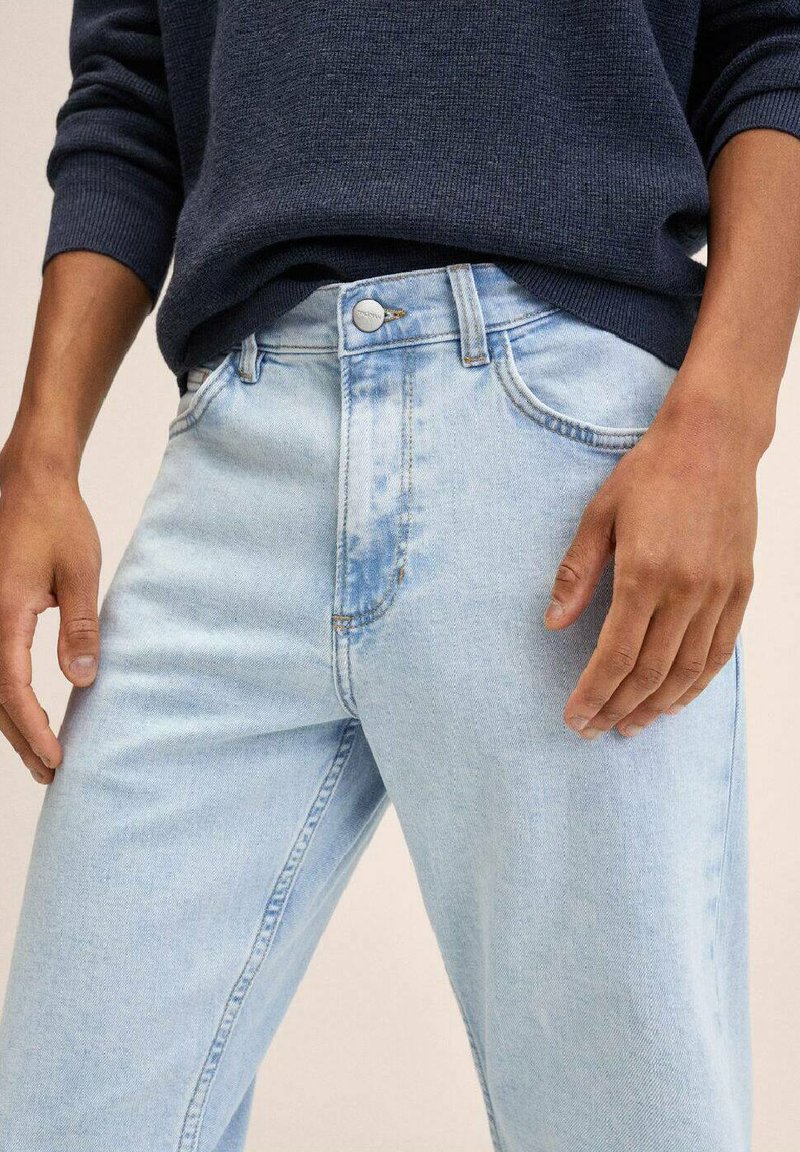 Herren Skinny Fit | Mango BEN Jeans Straight Leg bleach blue/blau - ET22090 Herren Skinny Fit | Mango BEN Jeans Straight Leg bleach blue/blau - ET22090