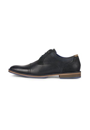 Smart lace-ups - black navy