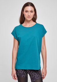 Urban Classics - EXTENDED SHOULDER - T-shirt basic - watergreen Immagine in miniatura 1