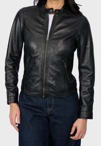 Oakwood Lederjacke - black
