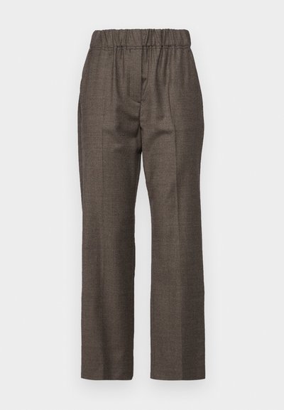 WEEKEND MaxMara HATELEY - Stoffhose - marrone scuro
