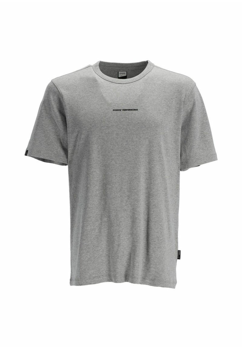 CHASIN’ T-shirt basic lichtgrijs
