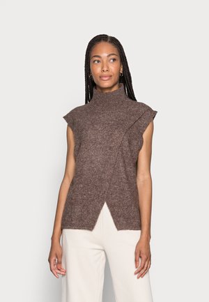 TARIS - Pullover - shopping bag melange
