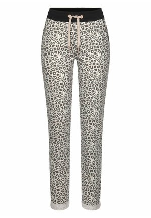 LASCANA, Leggings - Trousers - beige-schwarz