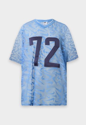 Nike Sportswear, CHILL - T-shirts print - work blue/gridiron/white