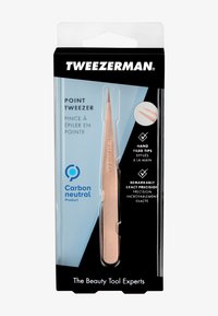 TWEEZERMAN ROSE GOLD POINT TWEEZER różowozłoty