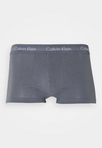Calvin Klein Underwear LOW RISE TRUNK STRETCH 3 PACK - Cuecas boxer - wave light red/pewter/winterberry