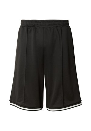 Urban Classics, INTERLOCK PINTUCK BASEBALL SHORTS - Træningsbukser - black