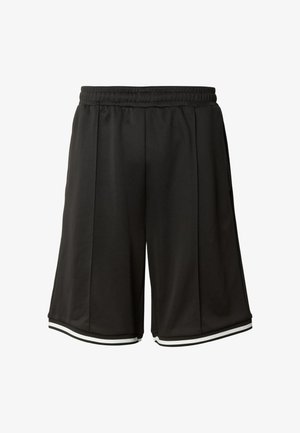Urban Classics, INTERLOCK PINTUCK BASEBALL SHORTS - Παντελόνι φόρμας - black