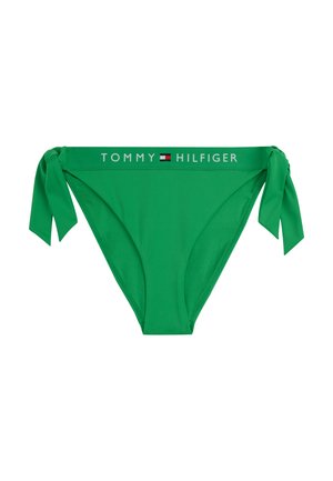 Tommy Hilfiger ORIGINAL CHEEKY SIDE TIE - Bikini bottoms - radiant green