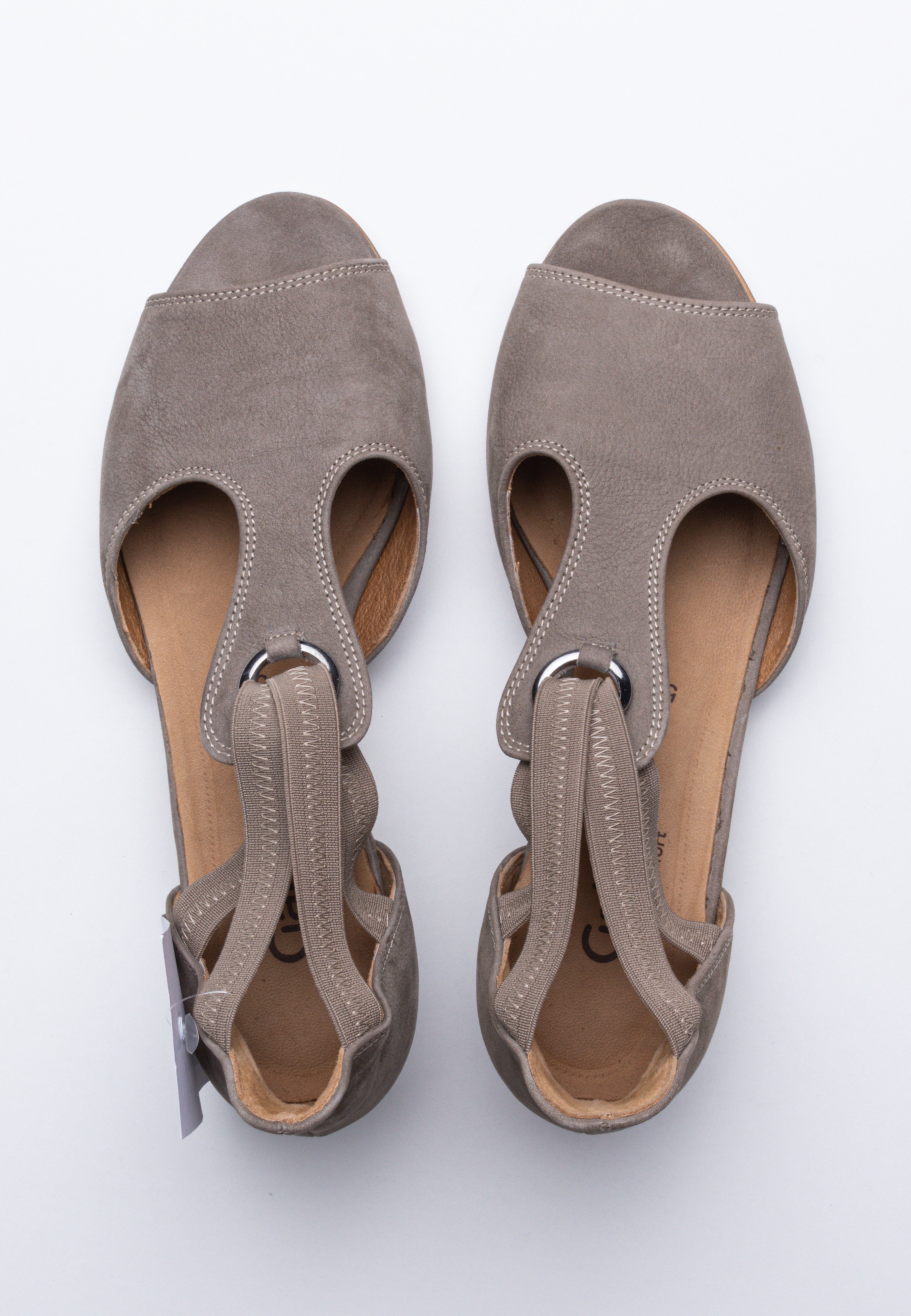Gabor Sandalen met sleehak - grey/Grijs - Zalando.be