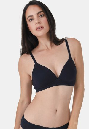SOFT - MIT EINLAGE JACQUARD - Bügel BH - navy