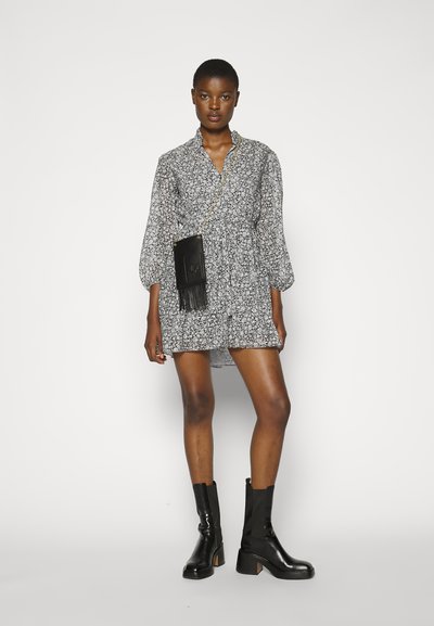 Maje RILANAISE - Φόρεμα ημέρας - noir/blanc