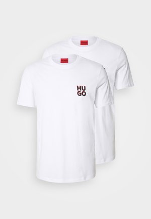DIMENTO 2 PACK - T-Shirt basic - white