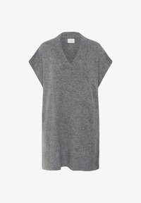 Unselected, dark grey melange