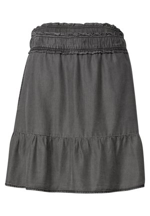Street One Studio, KNEE-LENGTH LYOCELL SKIRT IN A WASHED LOOK - Jupe trapèze - tencel grey