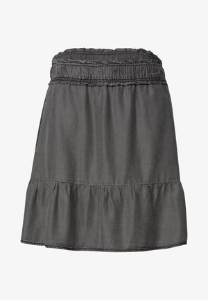 Street One Studio, KNEE-LENGTH LYOCELL SKIRT IN A WASHED LOOK - Jupe trapèze - tencel grey