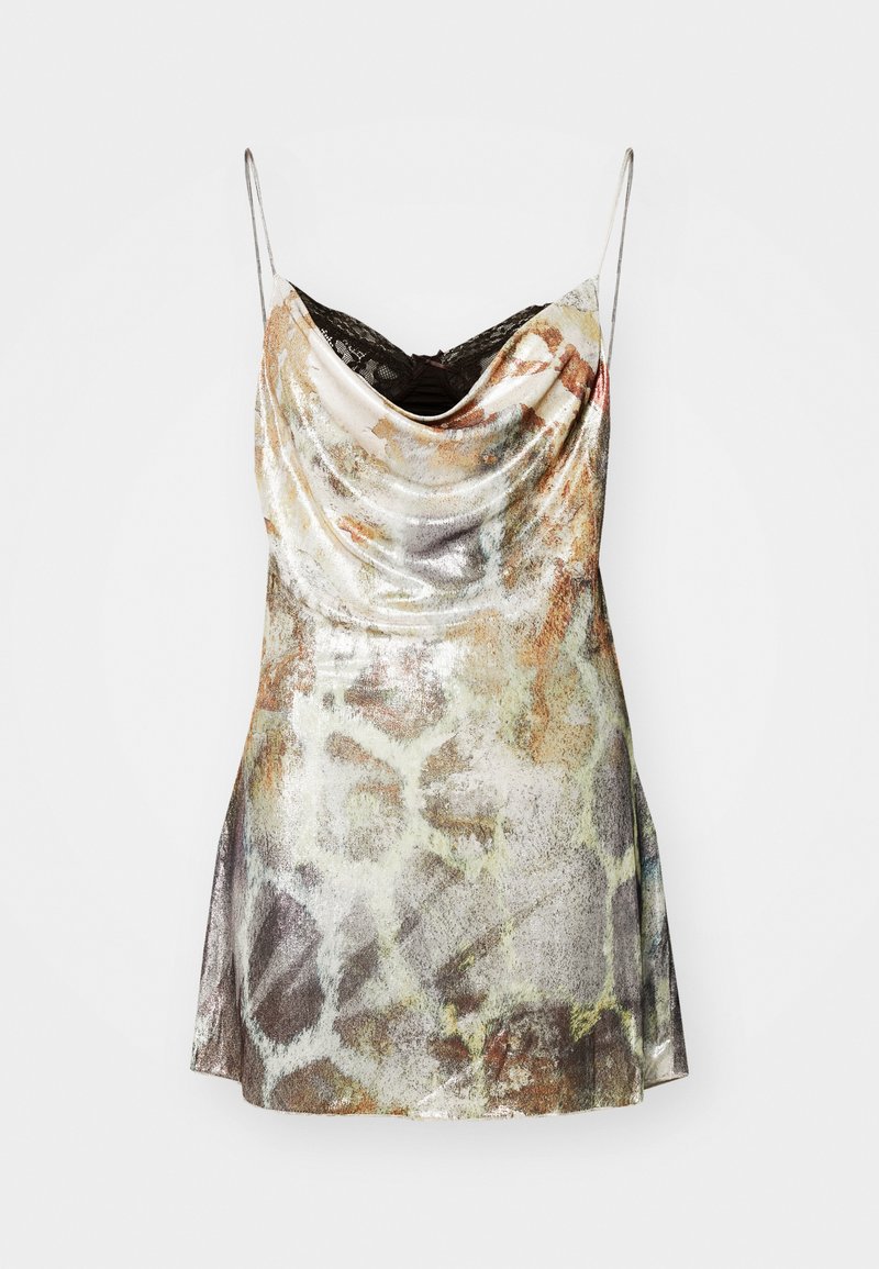Jaded London LEOPARD METALLIC MIRAGE MINI DRESS - Vestito elegante -  multi-coloured/multicolore - Zalando.it