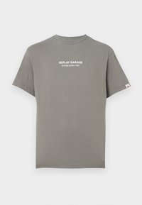 T-shirt print - grey military