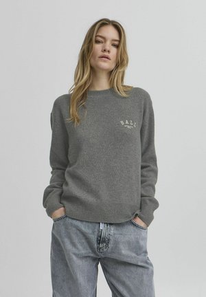 BATARDELLI - Stickad tröja - medium grey melange