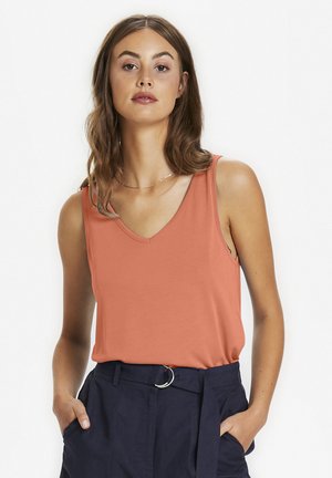 Top - carnelian